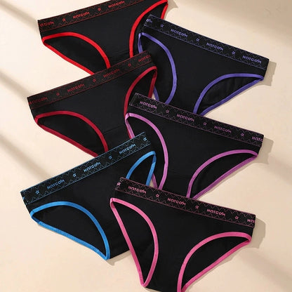 6Pcs Cotton Soft Briefs