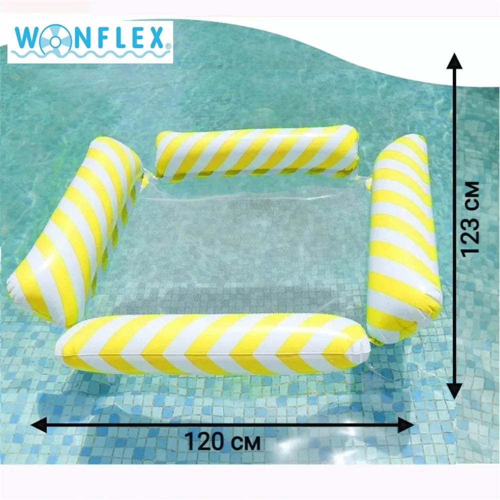 4-in-1 Multi-Purpose Water Pool Float Hammock
