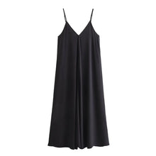 Black Slip Long Dress