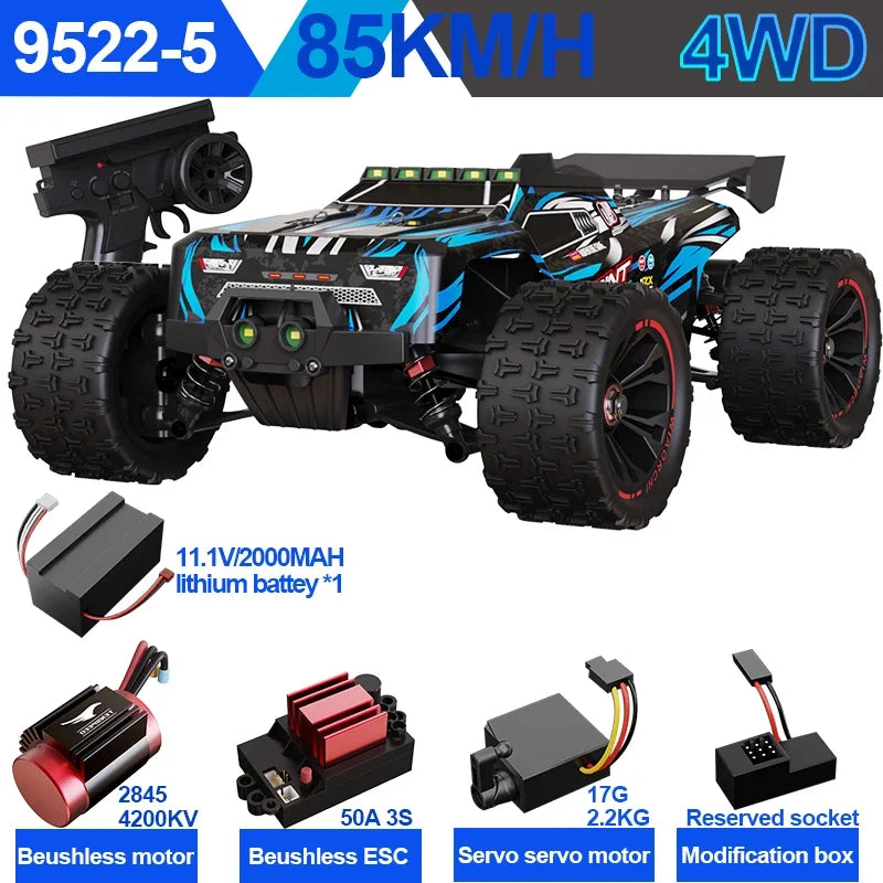 85KM/H High Speed 4WD Off-Road Drift Remote Control Car