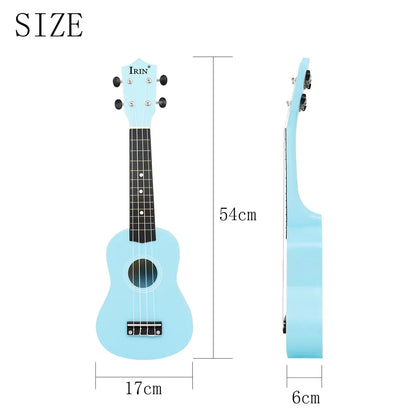 IRIN 21-Inch Hawaiian Beginner Soprano Ukulele