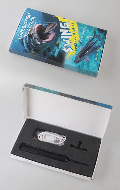 Akeo Electronic Auto-Swimming Fishing Lure – USB Rechargeable Smart Bait