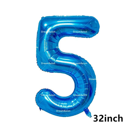 How to Train Your Dragon Party Decorations Set - Foil Balloons, Birthday Banner & Cake Toppers