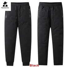 Winter Down Cotton Waterproof Zipper Pocket Joggers