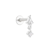 CANNER Simple Flat Head Pierced Stud Earrings