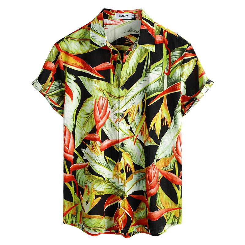 Hawaiian 3D Full Floral Print Short