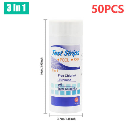 Multi-pack Water Quality Test Paper PH Test Strips