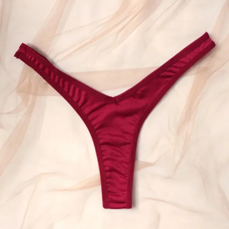 Breathable Low Waist Thongs