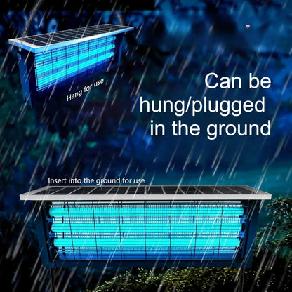 Solar Outdoor Waterproof LED Mosquito Bug Zapper
