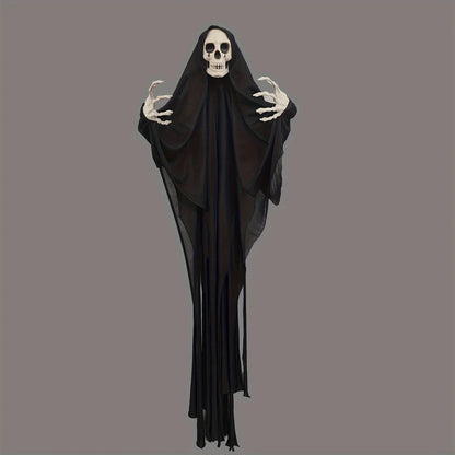 Classic Horror Ghost Doll Hanging Decoration, Spooky Halloween Skeleton Phantom Outdoor Pendant