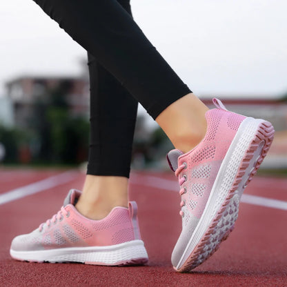 Casual Breathable Two-tone Sneakers