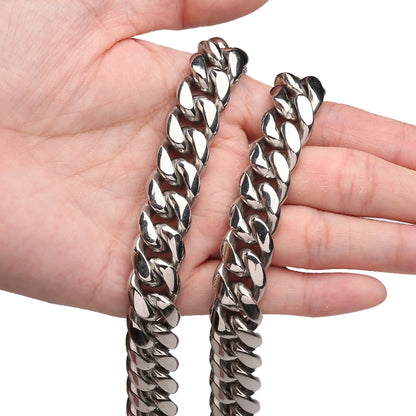 316L Stainless Steel Cuban Link Chain