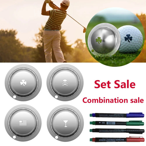 Stainless Steel Golf Ball Line Marker Stencil