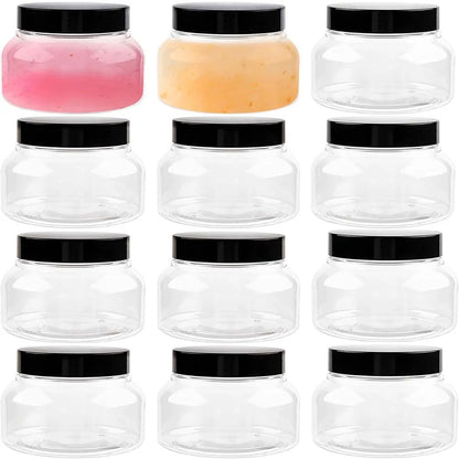 8Oz Plastic Tuscany Jars
