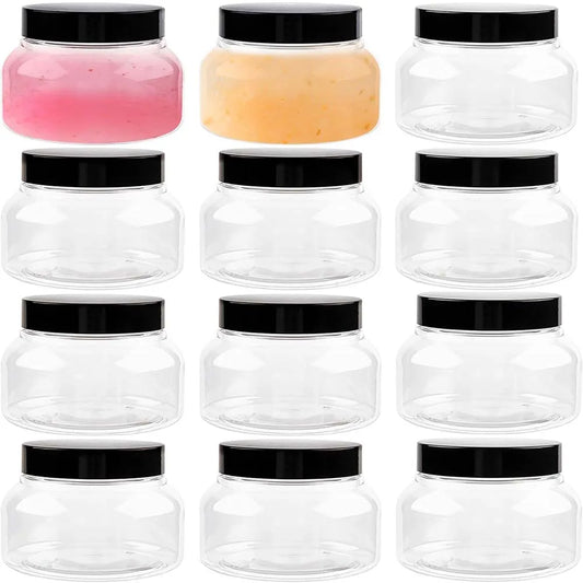 8Oz Plastic Tuscany Jars