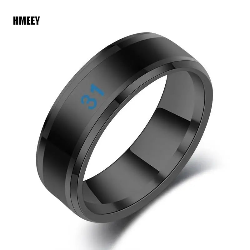HMEEY Smart Stainless Steel Multifunctional Ring