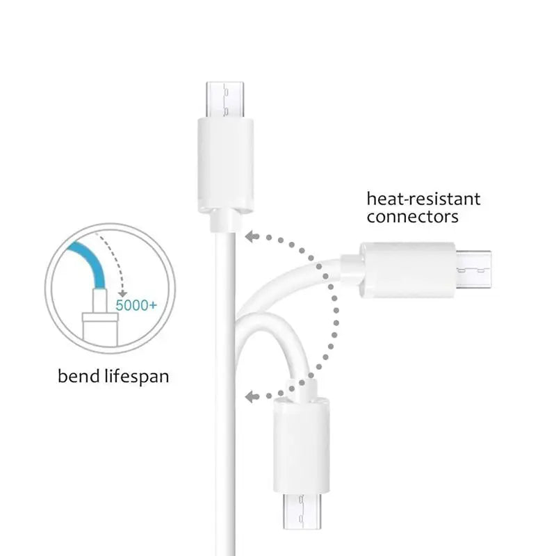Short Micro USB Fast Charging Data Cable – Bulk Multi-Pack for Android Devices
