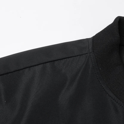 Short Loose fit Baseball Collar Jacket