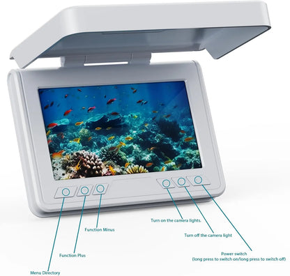 FOURQ Portable 4.3" HD Underwater Fishing Camera & Depth Finder