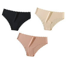 3Pcs Low Rise Invisible Briefs