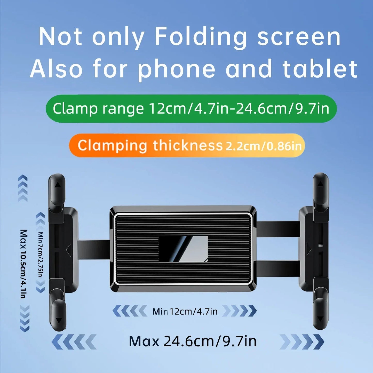 Dashboard Tablet Holder for Car Windshield