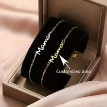 DOREMI Name Charm Chain Bracelet