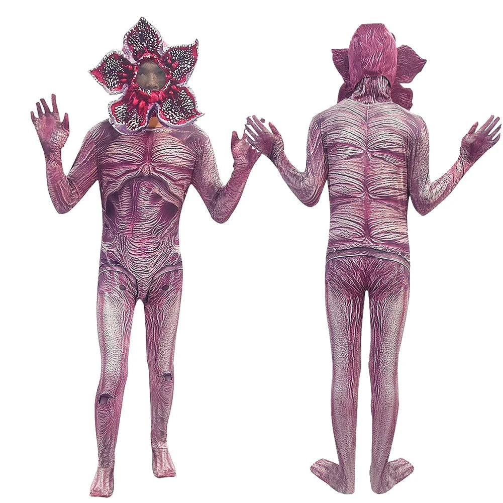 Demogorgon Monster Cosplay Bodysuit Costume Set
