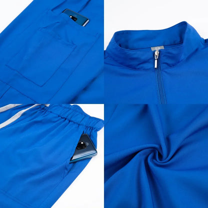 Women’s Stretch Medical Scrub Uniform Set (Top & Jogger Pants)