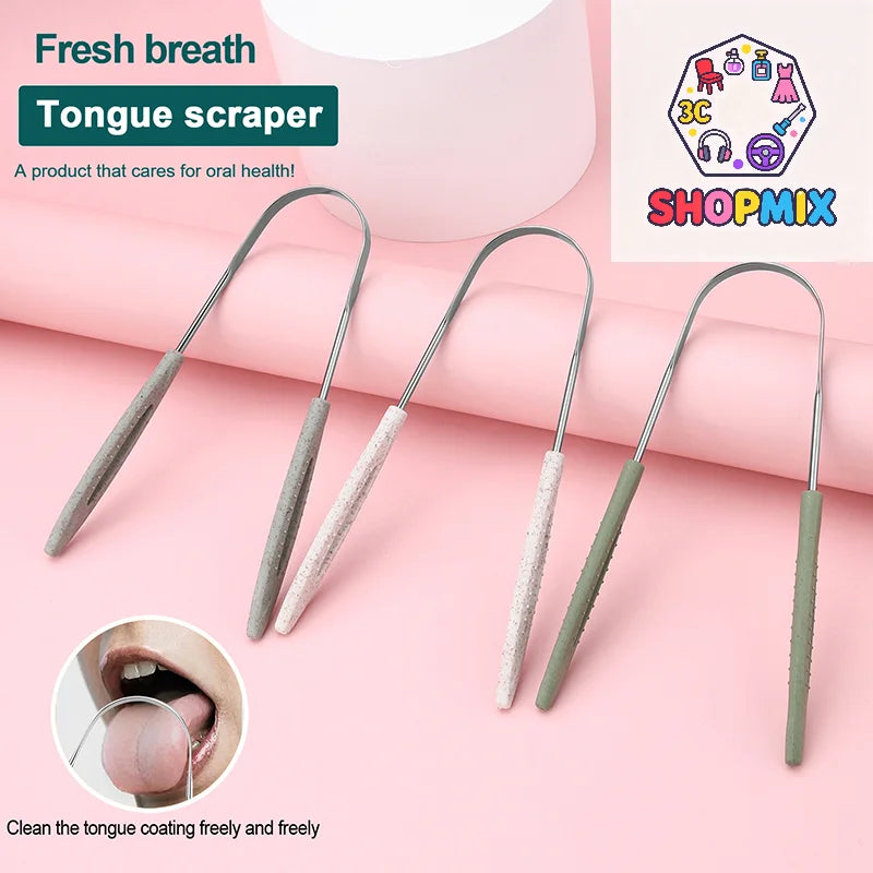 Stainless Steel Tongue Scraper