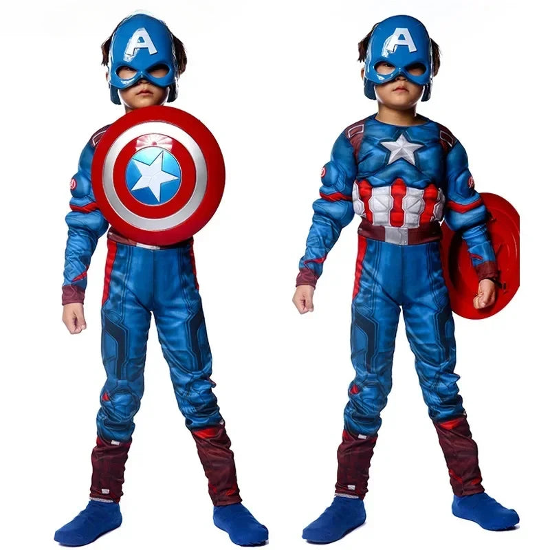 Halloween Captain Rogers Superhero Costume