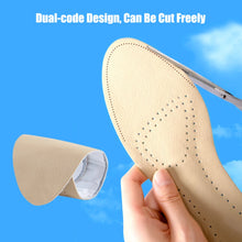 Leather Self-adhesive Insoles for Women High-heels