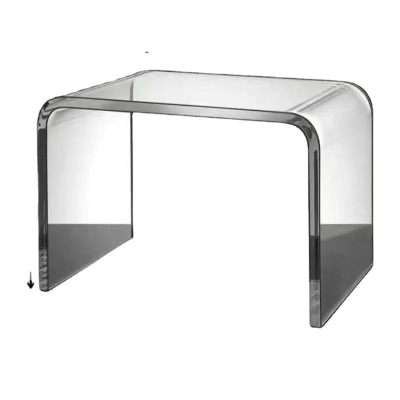 Acrylic Clear Glass Table