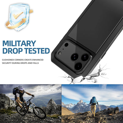 Heavy-duty Protective Armor Metal Shell Case for iPhone