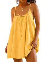 Sleeveless Loose Mini Dress