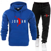 Fashionable Hooded Pullover + Jogging Pants Set