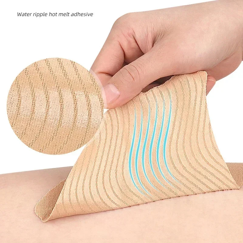 5/10Pcs V-shaped Invisible Sweat Absorption Anti-Chafing Thigh Pad Stickers