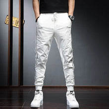 Side Stripe Lightweight Slim Fit Drawstring Joggers
