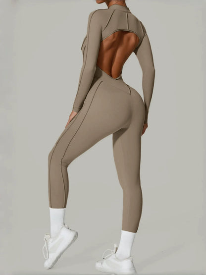 Women's Quick-Dry Hip-Lifting Workout Jumpsuit