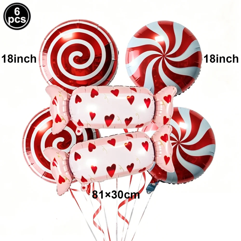 Standing Santa Claus Christmas Foil Balloon Decoration