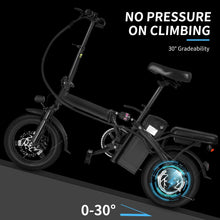 400W Dual Disc Brake Foldable Electric Bicycle Basket