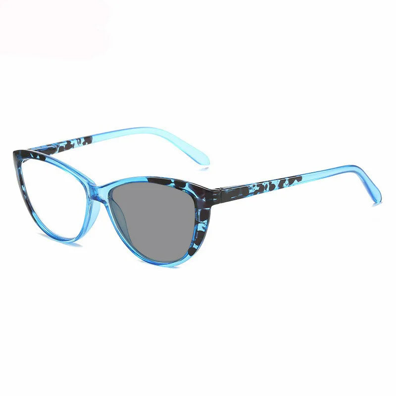 Cat Eye Photochromic Anti-Blue Light Reading Glasses