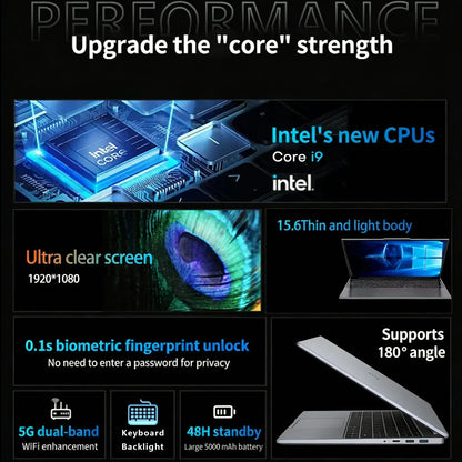15.6" Intel Core i9-10980HK Gaming Laptop (16GB RAM, 1TB SSD, Win 11 Pro)