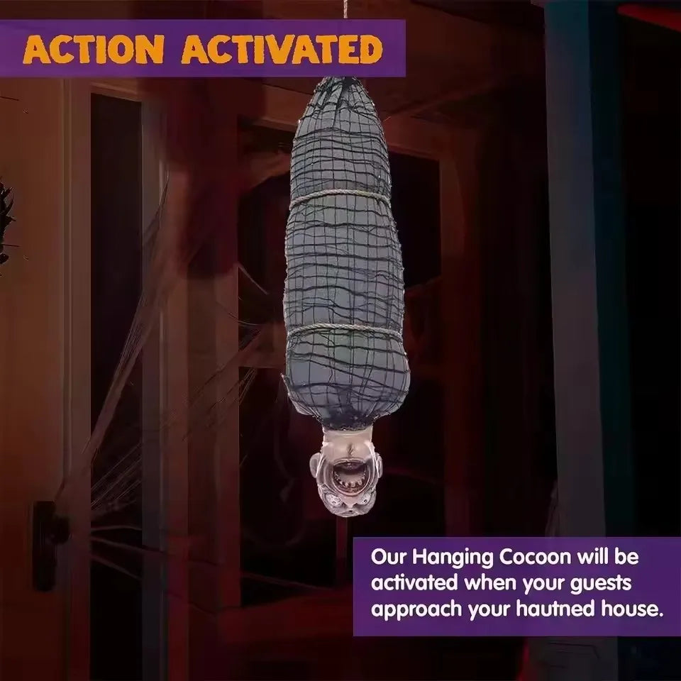 2.5 Ft Animated Hanging Corpse Halloween Prop