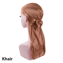 Satin Solid Color Sleeping Cap