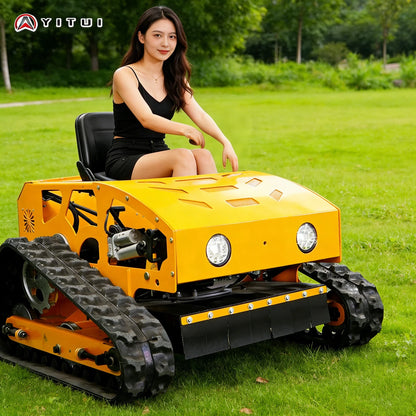 550mm Cutting Width Crawler Remote Control Lawn Mower Self-Propelled