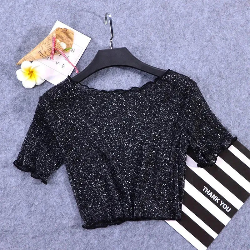 Women's Slim Fit Short Sleeve O-Neck T-Shirt
