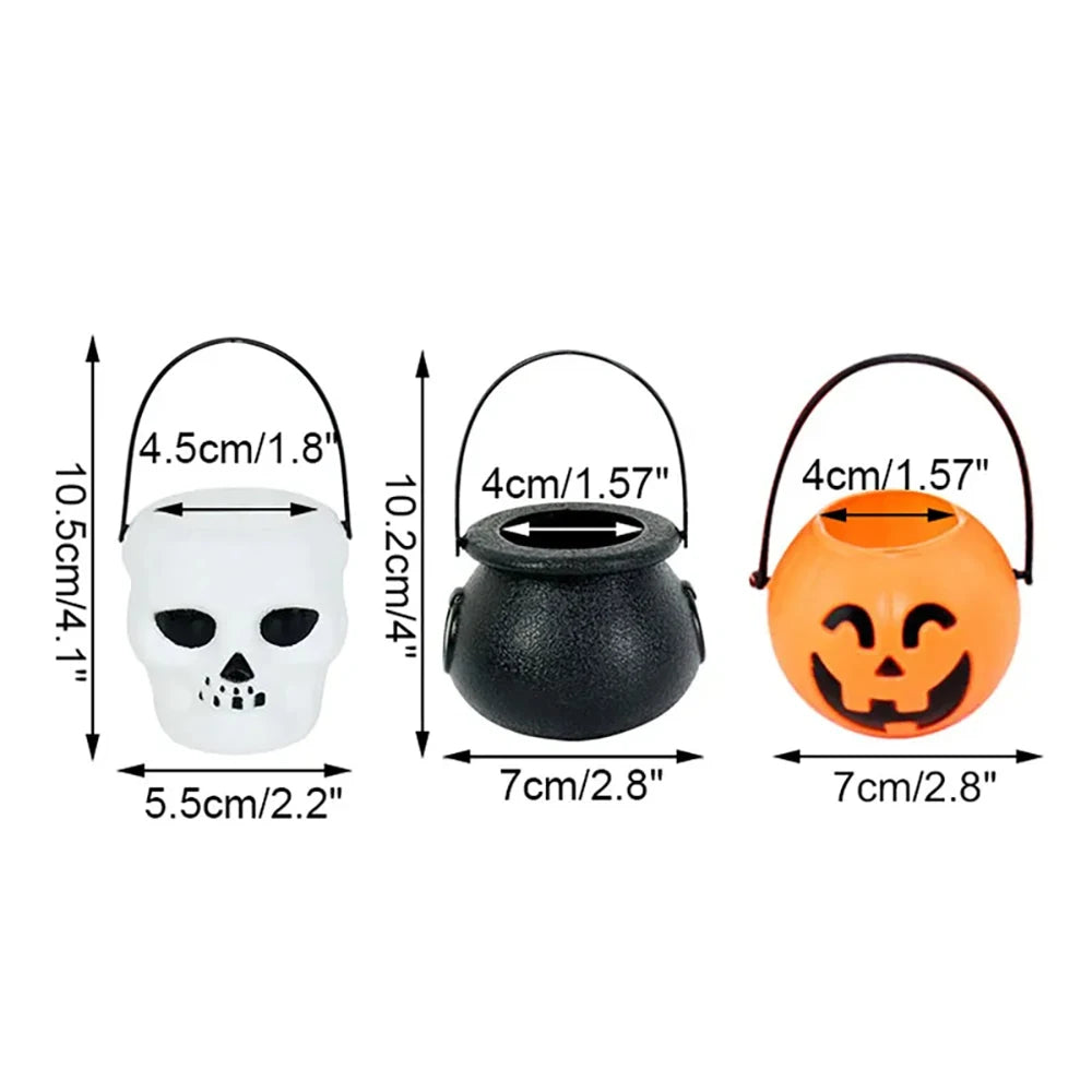 Halloween Witch Cauldron Trick or Treat Bucket