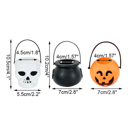 Halloween Witch Cauldron Trick or Treat Bucket