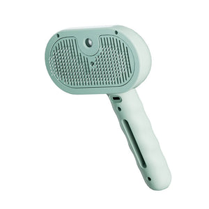 Soft Teeth Pet Steam Comb Massage Brush USB Charging