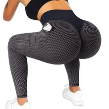 High Waist Pocketed Sports Leggings